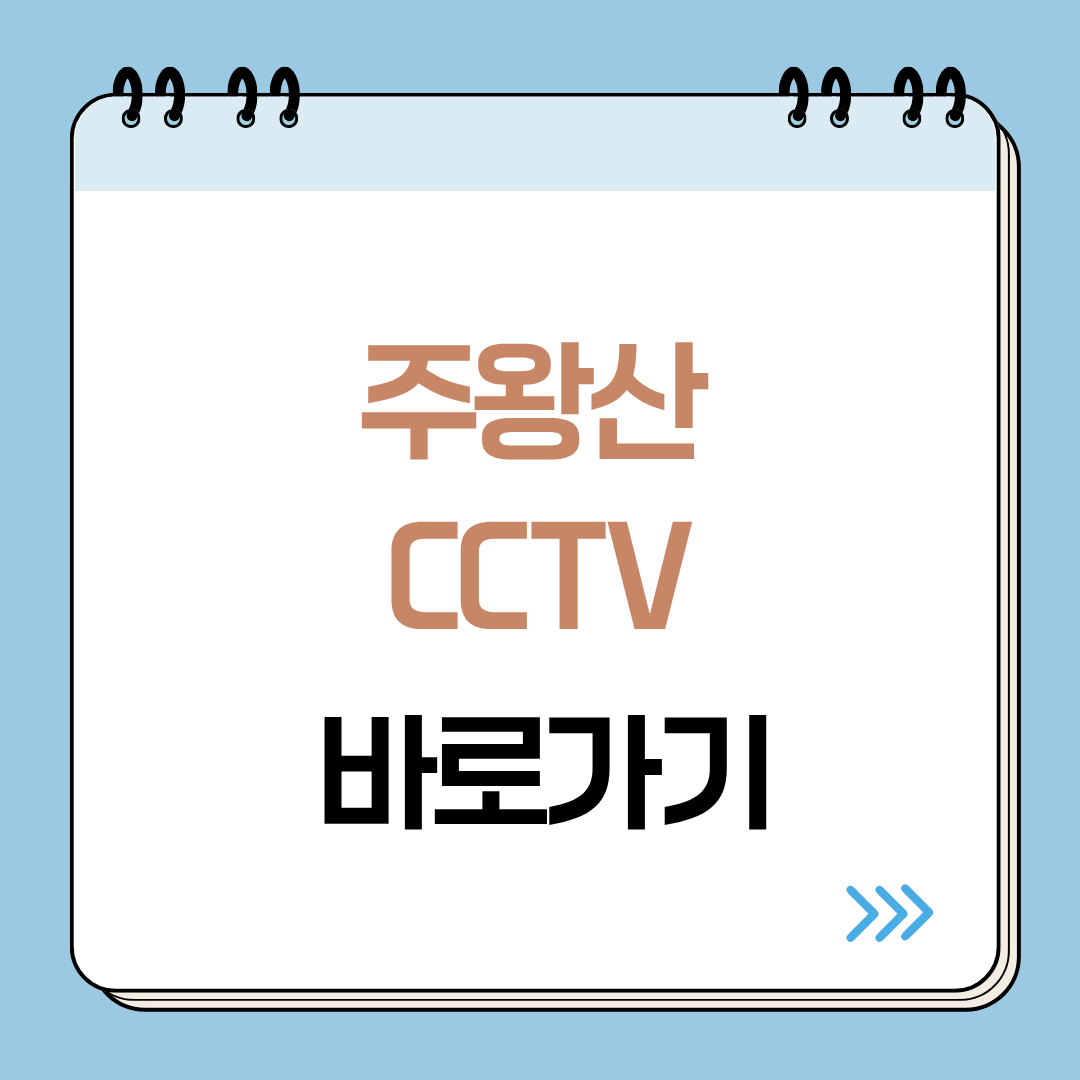 주왕산 CCTV